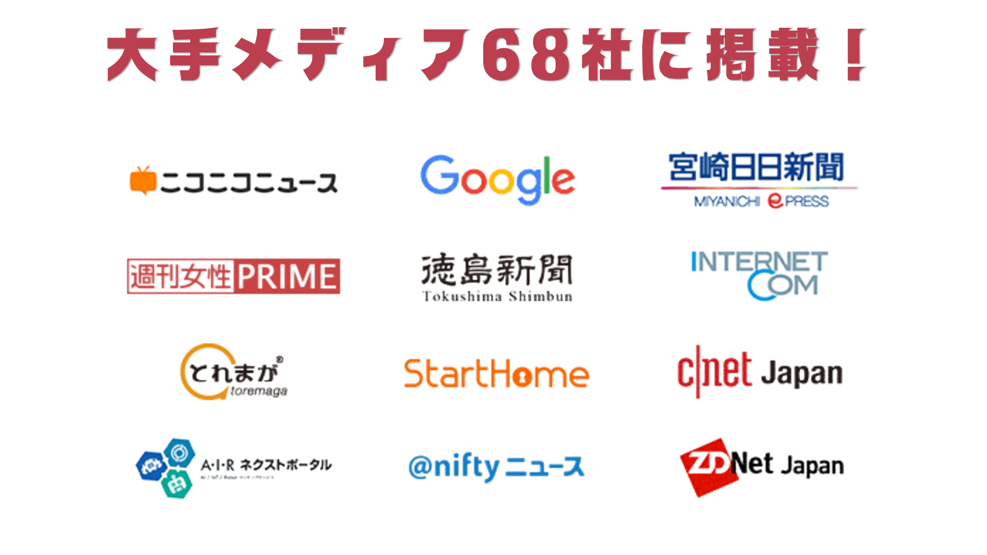 SNS運用代行会社キングプロテアのメディア掲載実績一覧